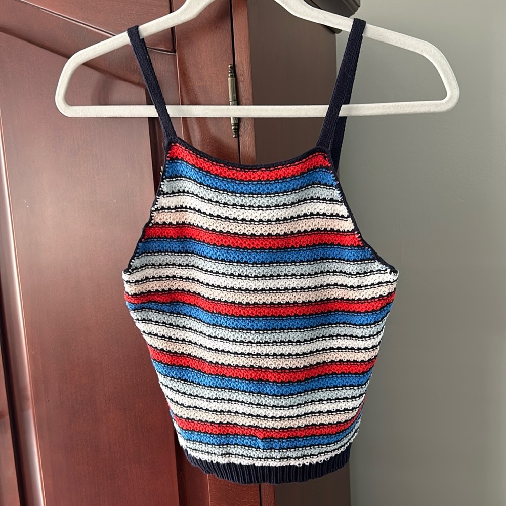 Forever 21 Striped Knit Tank